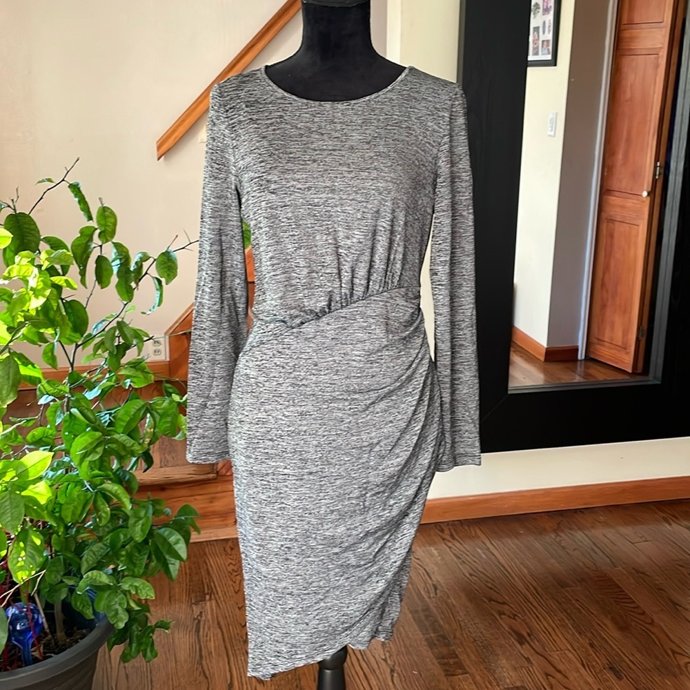 Adrianna Papell gray dress